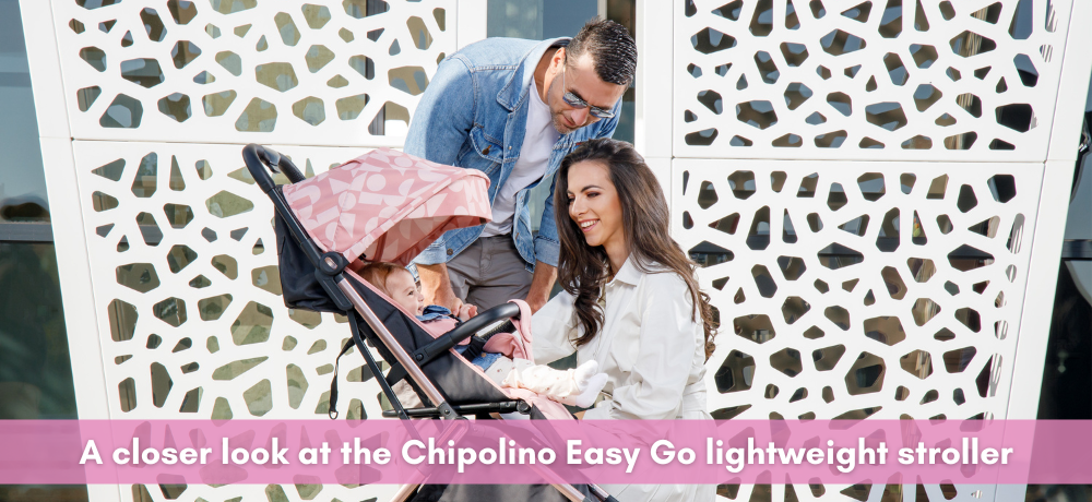A closer look at the Chipolino Easy Go lightweight stroller